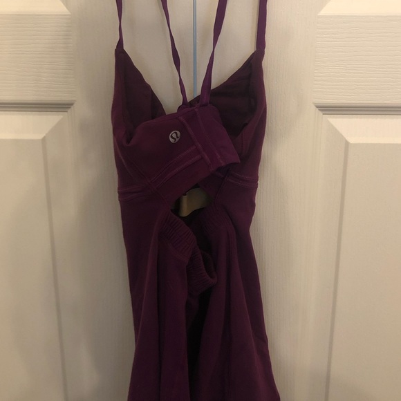 Purple lululemon sports tank size 4 - Picture 5 of 5